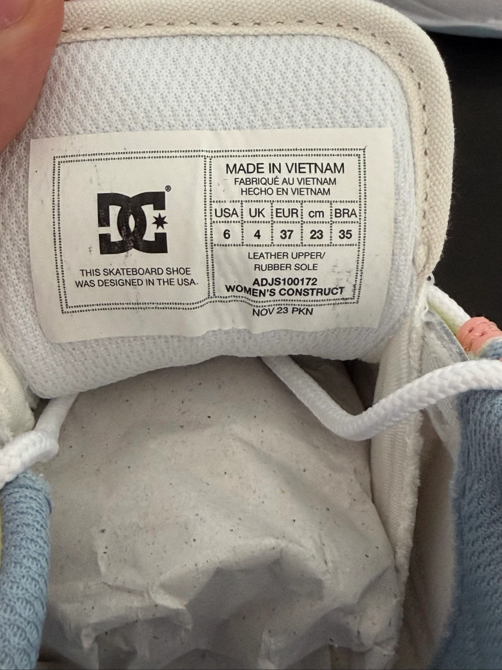 Authentic Dc Shoes Sneakers Women size 37 – photo 13